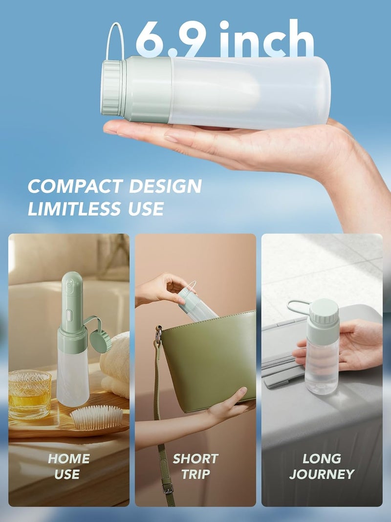 VMASSTONE Electric Portable Bidet Sprayer Bottle Handheld for Women & Men, Travel Bidet Portable for Travel, Personal High Pressure Hygiene for Backpacking & Camping ( EPB-001 Mint Green) - Image 5